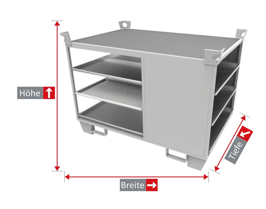 Flexcube dimensioneret